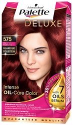 Farbpalette Deluxe Color Haarfarbe 575 Flaming Red von Schwarzcopf