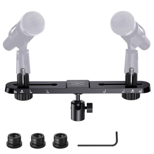 Stereo Array Spacing Bar Microphone Mount Microphone Bar