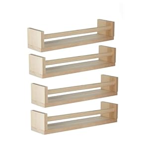 Ikea 400.701.85 Bekvam Spice Rack, Birch, Set of 4