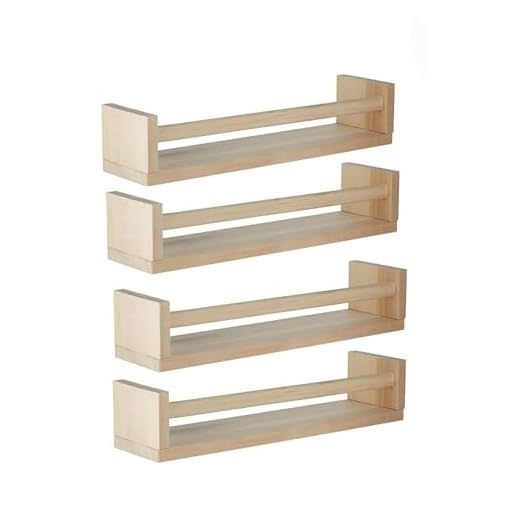 IKEA 400.701.85 Bekvam Spice Rack, Birch, Set of 4