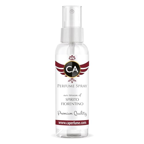 CA Perfume Eco Refill Impression of Spirito Fiorentino For Women & Men Eau de Parfum Spray Atomizer Bottle 2 Fl Oz/60ml-X1