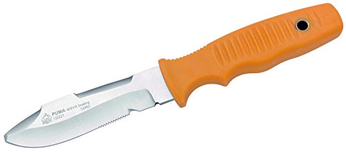 Puma TEC Tauchermesser Wave Boating, Gummigriff Messer, Mehrfarbig, One Size
