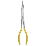 RASTKY 27,9 Cm Lange Spitzzange aus Karbonstahl, Geeignet für Mechaniker mit Besserer Kontrolle