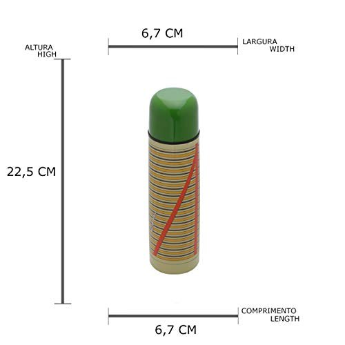 Garrafa Térmica Aço Inox Urban Multicor
