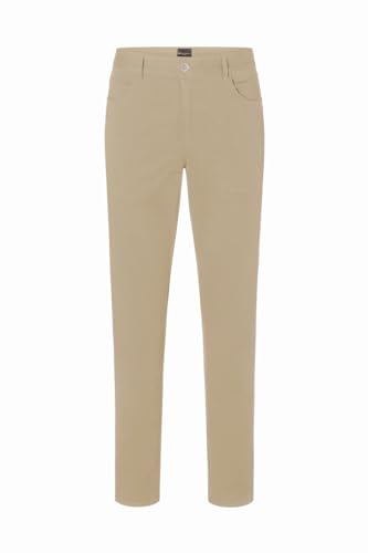 Karlowsky Herren 5-Pocket-Hose Classic-Stretch, aus nachhaltigem Material, Bio-Baumwolle kieselgrau Größe 64/l