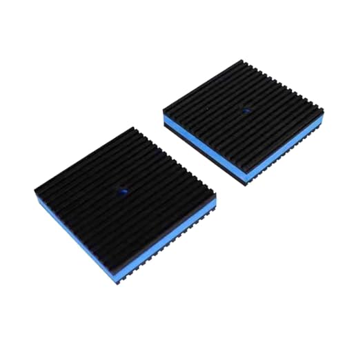 Sharplace Tapis anti-vibrations, amortisseur de vibrations, protection de sol pour bureau, isolation phonique, idéal pour les appareils de musculation et les, 7.5 Cm X 7.5 Cm X