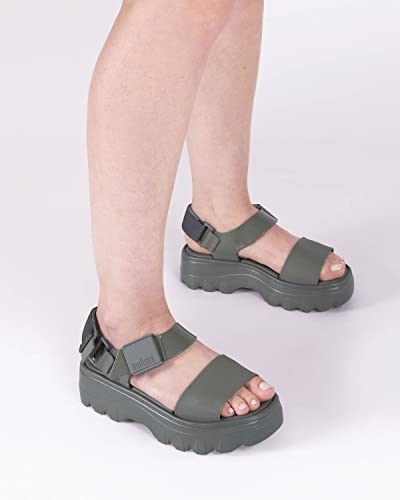 Image of Melissa Kick Off Platform Sandals for Women - Super Soft and Flexible Vegan Chunky Platform Sandal with Adjustable Straps and Open Toe Design