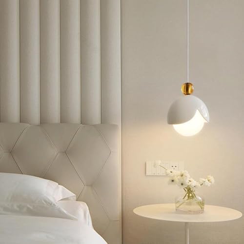 Lámpara colgante de pétalos dormitorio iluminación interior nórdica 3
