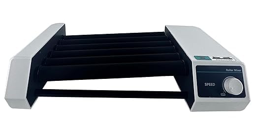 Roller Shaker Test Tube Shaking Equipment with 6 Rollers Rotating Shaking Speed 20 to 80rpm Specs φ6 to 34mm Brush Motor