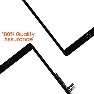 for iPad 7th/8th Generation Screen Replacement for iPad 10.2 A2270 A2428 A2197 A2200 Screen Replacement for iPad 8 Digitizer Touch Glass Sensor Black+Home Button+Installation Video