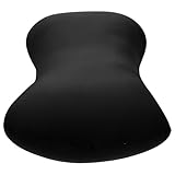 Beavorty Almohada para Acampar Portátil Negra, Mini Tamaño, Espuma Transpirable Ergonómica, Resistente al Desgaste, Cómoda para Cuello y Viaje, Accesorio Adecuado para Oficina y Exteriores