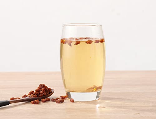 Premium Dried Sea Buckthorn Berries 8 Oz/227g.Natural & No Additives Sea Buckthorn Tea,沙棘,Hand Picked Whole Berry Fruit.