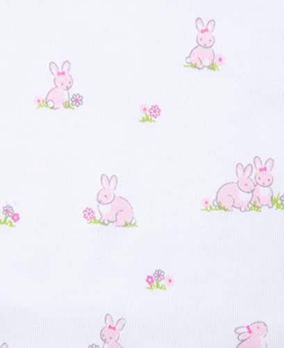 Little Me Baby Girls' 3 Piece Bib And Burp Set, Bunnies, Pink/Multi, One Size #TOP4