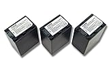 Kompatibler Hochleistungsakku | Kapazität: 3300 mAh | Spannung: 7,4 Volt | Energie-Leistung: 24.42 Wh | Zell-Typ: Li-Ion | Rechargeable