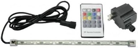 ProEco 11" LED Controllable Color Changing Light Strip for Waterfall Spillways