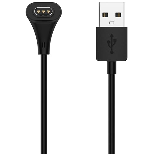 Baifosrest Charger Cable Compatible for Casio G-Shock Charging Dock Clip Stand Accessories Replacement 3.3Ft USB Cord for Casio G-Shock(GBD-H1000) Sport Watch, Black