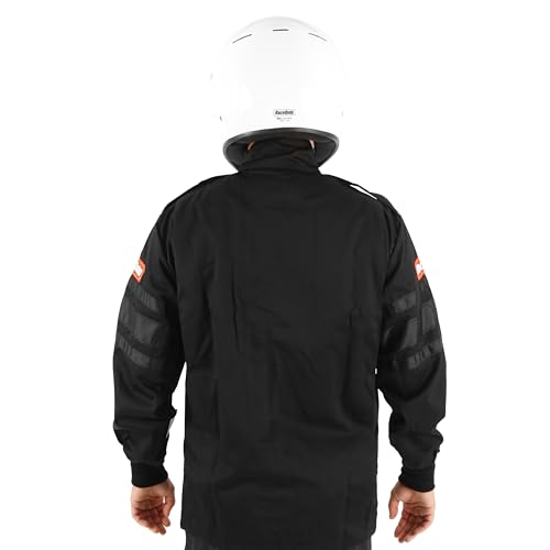 RaceQuip 111009 111 Series XXXX-Large Black SFI 3.2A/1 Single Layer Driving Jacket