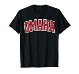 Omaha Arched Text T-Shirt