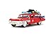 Jada Hollywood Rides Transformers x Ghostbusters Ecto-1 G1 Mashup - Die-cast Car with Opening Doors, 1:32 Scale, Ages 8+ (40th Anniversary Edition)