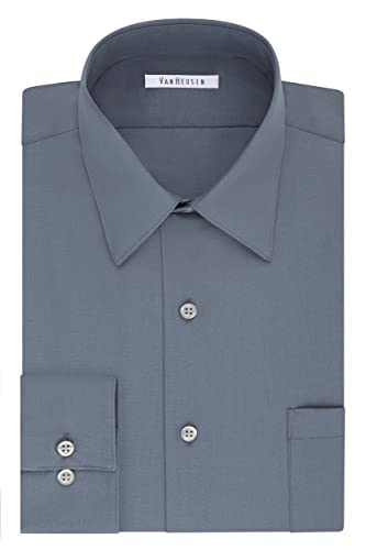 Image of Van Heusen Men's Big Fit Poplin Dress Shirt (Big & Tall)