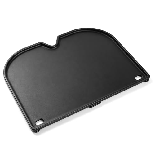 foryeyc 28,5 x 21 cm, piastra in ghisa per barbecue weber lumin compact outdoor grill – griglia elettrica ricambio per pentola bbq, 1 confezione