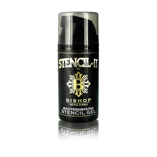 Bishop Tattoo Supply Stencil-It Stencil Gel, Tattoo Transfer Gel, Tattoo