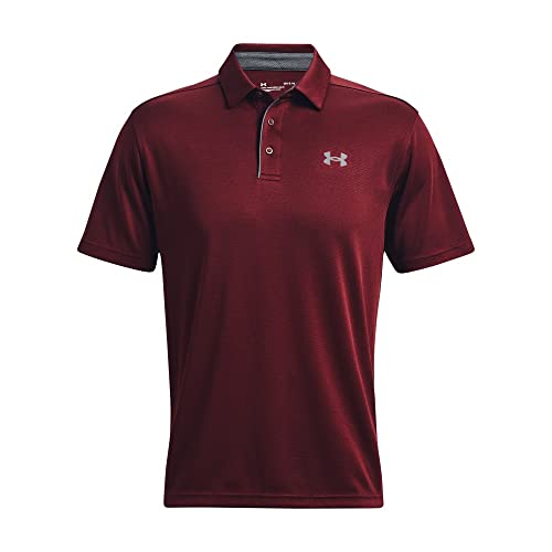 Image of Under Armour Men's Polyester Solid Tech Polo | T-Shirt | 1290140-001