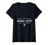 Photo Gallery donna iowa city iowa - iowa city ia maglietta con collo a v Photo Gallery donna iowa city iowa - iowa city ia maglietta con collo a v