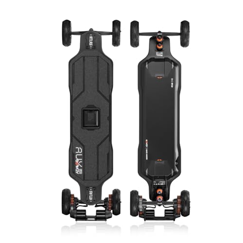 Exway Atlas V2 2WD All-Terrain Off Road Electric Skateboards, Top Speed of 35...