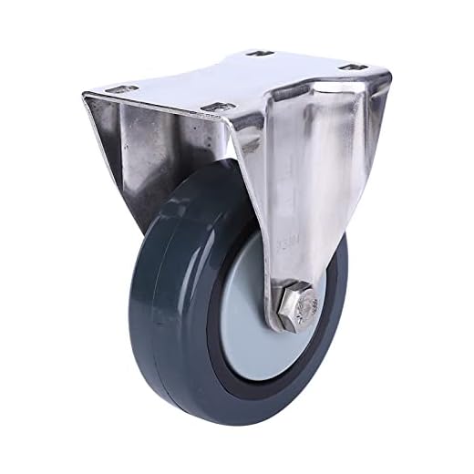 MAYALI 1st 2in / 2,5 tum / 3in / 4in / 5in Heavy Duty halkfri Wear-Resistant Mute Caster Wheel Directional Wheel Palltics Vagn Caster (Size : 4in)