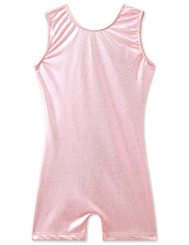 Image of TENVDA Girl's One Piece Swimsuit Sparkle Sleeveless One-Piece Bathing Suits Swimwear for Kids 2-12 Years Old