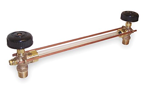 Water Gauge, Pipe Size 1/2 In, MNPT