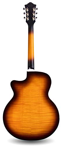 F-250CE Deluxe Maple ATB Antique Burst Gloss - Les Beatles, Paul McCartney, John Lennon, RIngo Starr, George Harrison F-250CE Deluxe Maple ATB Antique Burst Gloss – Image 4