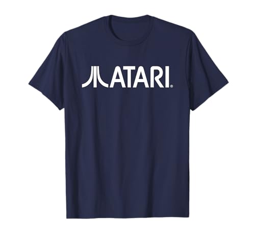 Atari Vintage Games White Logo Classic Gaming...