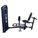 Body Solid (S2IOTX-2) Pro Clubline Series II Inner and Outer Thigh Stretching Machine for Strength, Abductor & Leg Strecher Commercial and Home Gym Workout Machines, 235 Lb Weight Stack