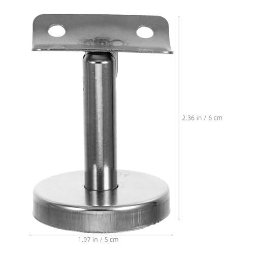 Soportes para barandilla de escalera de acero inoxidable ajustables para pared pack de 6 3