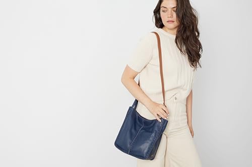 Image of The Sak Los Feliz Crossbody Purse - Women's Leather Handbag For Everyday & Travel - Cross Body With Adjustable Shoulder Strap