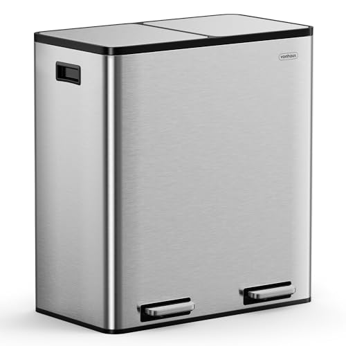 VonHaus 60L Double Recycling Bin