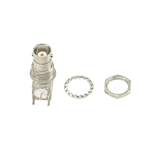 Conector BNC hembra de ángulo recto Superbat 5 piezas miniatura 2