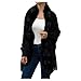 Riou Scialle del Capo con Nappa Casual Grande Collo di Pelliccia Giacca Pure Color Cashmere Cardigan Cappotti Peluche Cappotto Nuova Moda Peluche Cappotto Eleganti Calda Cappotti Camicia