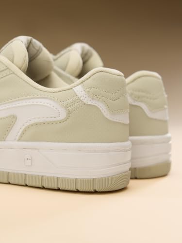 Image of The Souled Store Urban Blaze: Women and Girls Colorblocked Lace Up Low Top Stylish Sneakers with Flexibility & Comfort