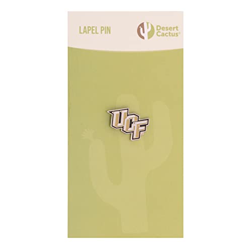 Image of Desert Cactus University of Central Florida Lapel Pin UCF Knights Made of Metal for Formal Wear, Bag and Hat Jewelry, and Tie Tack