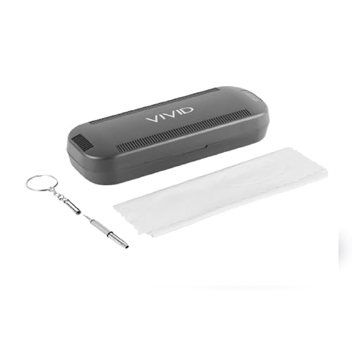 Image of VIVID Vision Unisex Adult Lightweight Eyewear Specs Case Cover | Protect Eye Glasses | Chashma Dibbi | Sunglass Box
