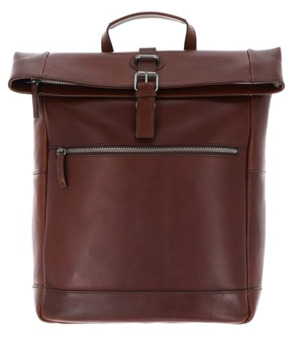 Sac à dos ordinateur Roma Leonhard Heyden fini le mal de dos en cuir marron