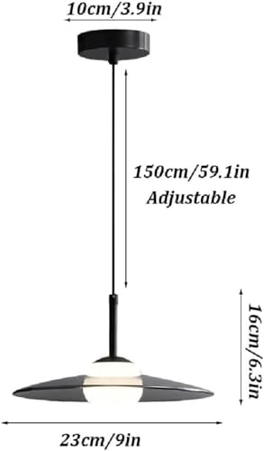 Suspension LED italienne dimmable à intensité et couleur réglables