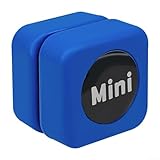 Mini-Magnet-Glasreiniger für Aquarien, weiche Bürste für einfache Wartung von 6 mm dicken Aquarien (blau)