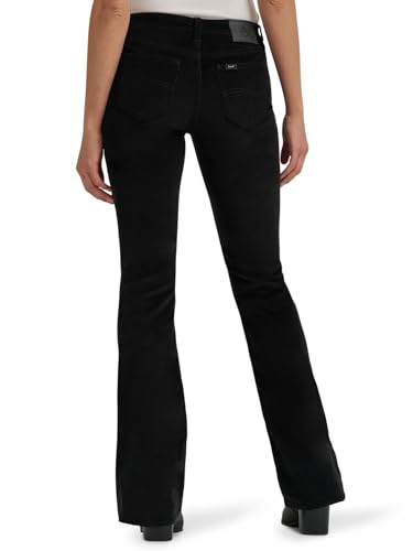 Lee Women's Legendary Mid Rise Bootcut Jean, Unionall Black Cord3