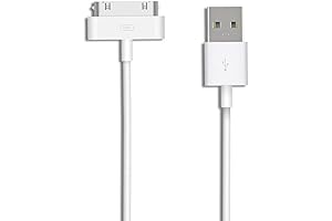 30 Pin Charger Cable Compatible with iPod 5th Generation | USB Sync & Charging Cord