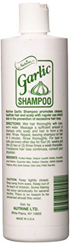 Garlic Shampoo 16 oz. Unscented image 5