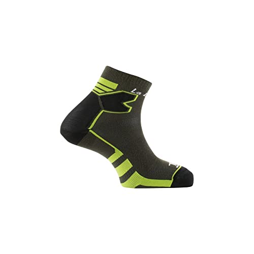 Thyo - Socquettes Double Trail - couleur - Gris vert - Pointure - 43-44